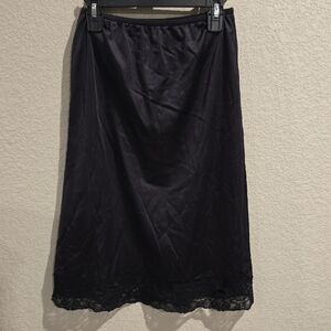 Vintage Wondermaid Lace Trim Half Slip